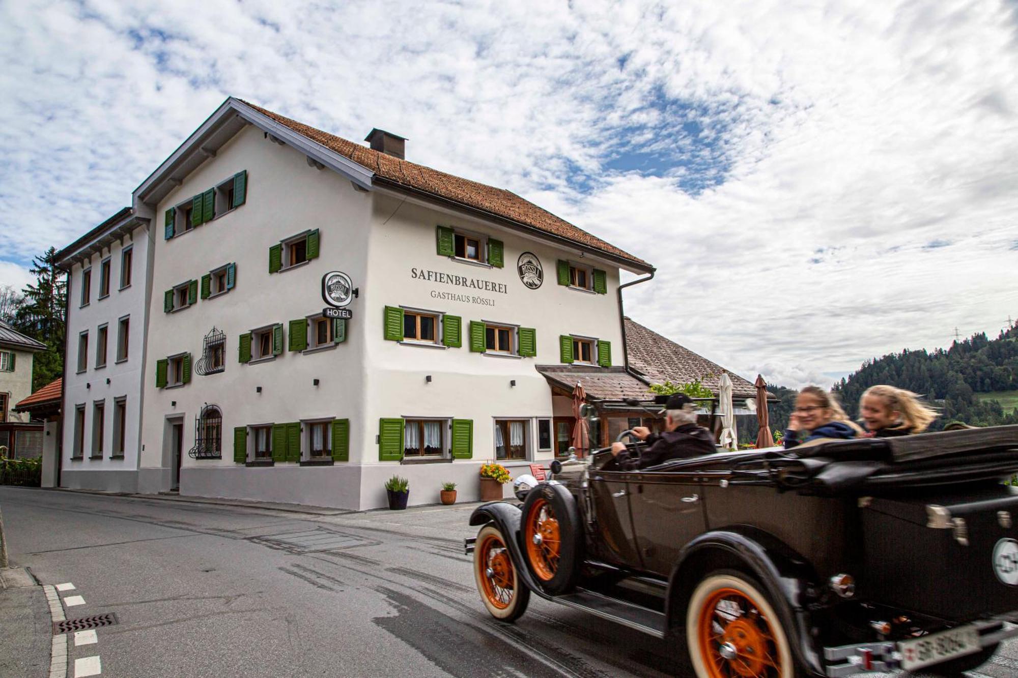 Gasthaus Rössli Versam Exterior foto